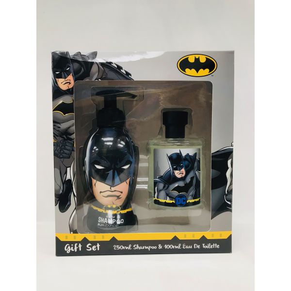 Batman 3.4oz Eau De Toilette+Shampoo 250ml